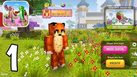 CANDY WORLD CRAFT - Gameplay Walkthrough Part 1 (iOs/Android)