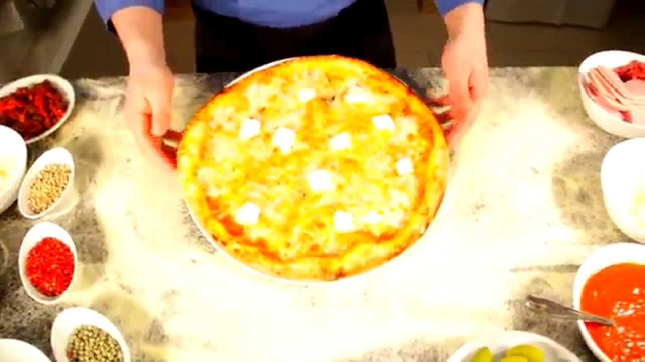 Пицца Кватро (4 сыра) - YouTube