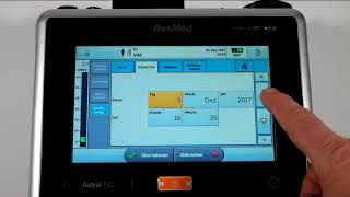 Video-Tutorial Nr. 2 Astral Beatmungsgerät - Patientenmenü - Einstellungsmöglichkeiten