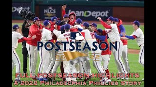 THE PHILLIES WIN THE PENNANT I Phillies 2022 Full Postseason Highlights