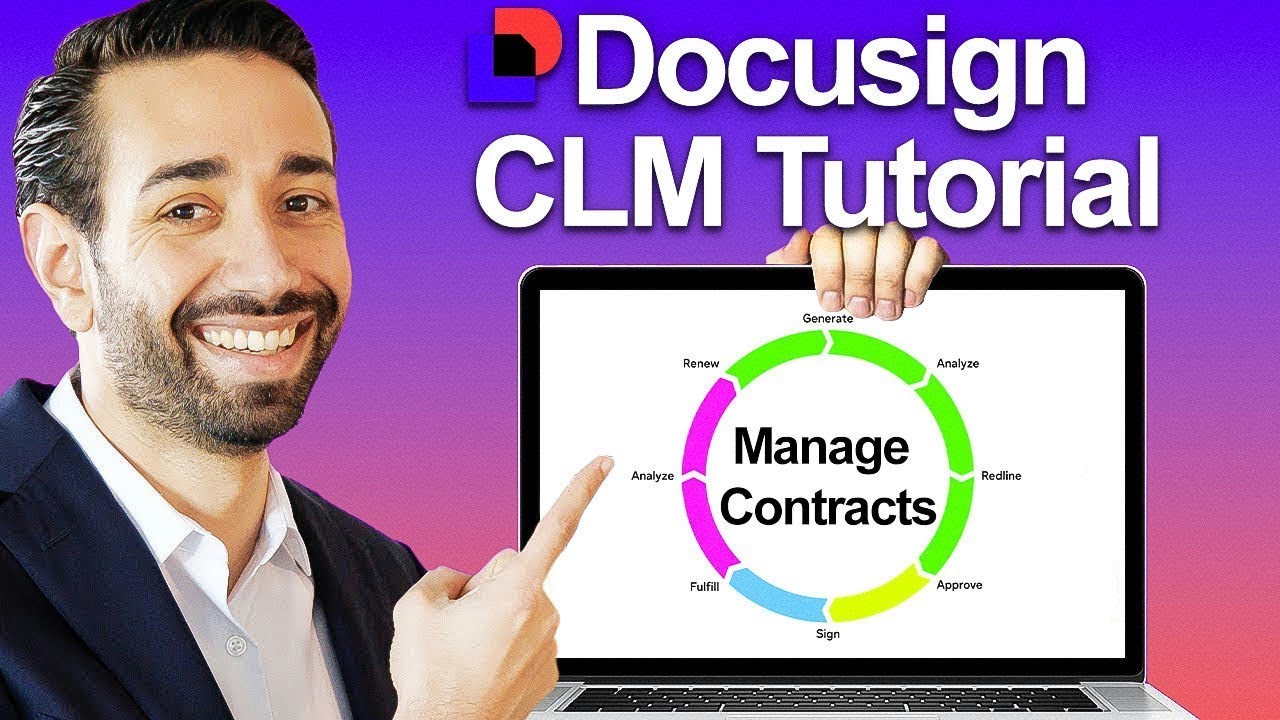 Docusign CLM: How To Manage Contracts Easier - YouTube
