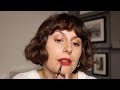 How To Wear Red Lipstick Using Lisa Eldridge Plush Velvet Lips
