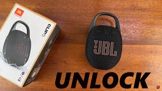 JBL Clip 5: How To Unlock