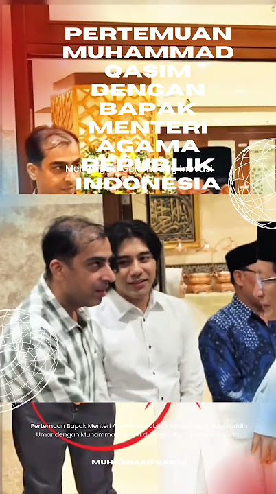 PERTEMUAN BERSEJARAH! Menteri Agama RI Bertemu Muhammad Qasim, Sodok Mimpi Nubuat. #muhammadqasim