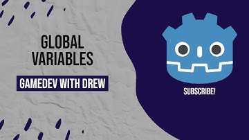 Making A Score with Global Variables | Godot Tutorials | GameDev with Drew