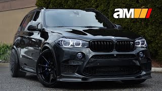 2015 BMW X5 M 567HP Blacked Out with 22 Inch Vossen Wheels Walkaround Features - 1687