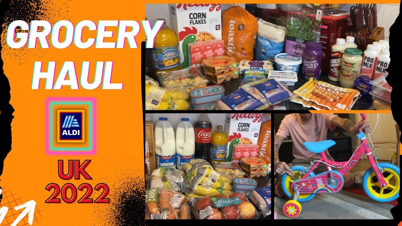 £65 ALDI GROCERY HAUL UK AUGUST 2022 & MEAL PLAN/PRICES YouTube