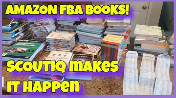 How to source books to sell on AMAZON FBA using Scout IQ
