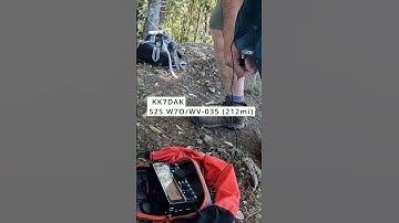 K7ATN S2S with KK7DAK on SSB #hamradio #summitsontheair #SOTA #ssb