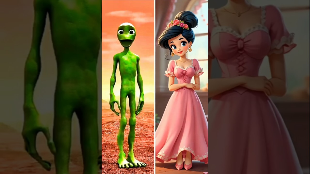 Dame Tu Cosita Green Alien Popoy & Larissa Vednor's Friendship 