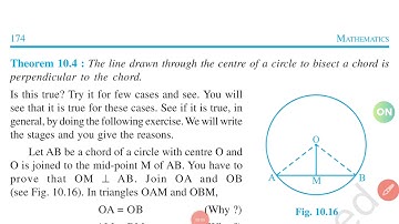 #Maths#Std 9#Chapter 10#Circles#Theorem 10.4