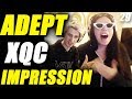 ADEPT DOES AN XQC IMPRESSION | XQC EXPLAINS WHY COMPETITIVE FORTNITE IS GARBAGE | FUNNY MOMENTS 29