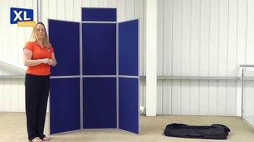 Display Boards | Easyfold presentation and marketing folding display board system