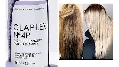 ¿Funciona el champú violeta Olaplex con las canas?