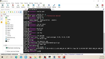 Redhat lab:  Initial Interaction with the System
