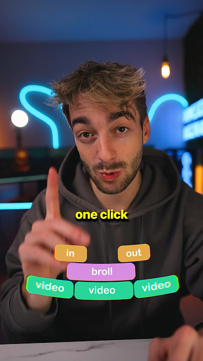 You NEED to use this AI editing tool to edit your videos… 🔥#videoediting