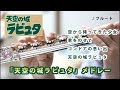 【フルート】「天空の城ラピュタ」メドレー/ジブリ "Castle in the Sky Laputa" Medley【Winds Score四重奏】