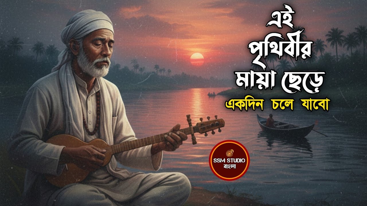 এই পৃথিবীর মায়া ছেড়ে | Ei Prithibir Maya Chere Ekdin Chole Jabo | SSM Studio Bangla 