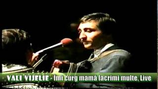 VALI VIJELIE - IMI CURG, MAMA, LACRIMI MULTE, LIVE