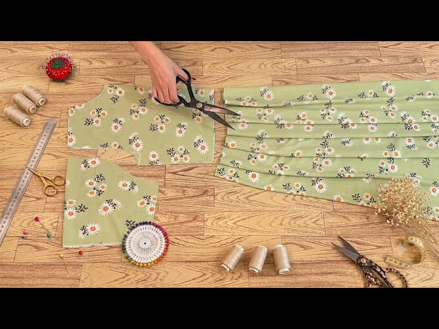 🌻This Dress Never Goes Out of Style! 60s Vintage Dress Sewing