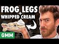 Is Everything Better With Whipped Cream? Taste Test ft. Pie Face Cannon