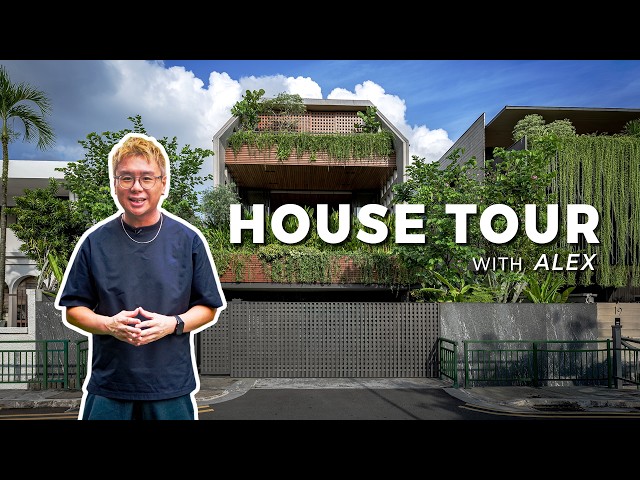 Tour Villa Urbano with Alex | Living Room Upstairs | Full House Tour | Tropical Modern |Architecture