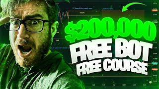 FREE TRADING COURSE / FREE BOT / FREE $200,000