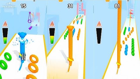 🐒💎 LONG NECK RUN - ALL LEVELS GAMEPLAY ANDROID, IOS ! LEVEL COMPLETE 😊😊 59