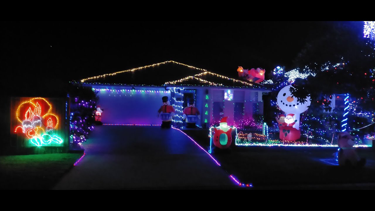 Christmas Lights 2020... Sydney. Voted Best Street 2019.