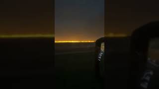 Marsh fire burning near Houma Louisiana #nationalweatherservice #news #weather