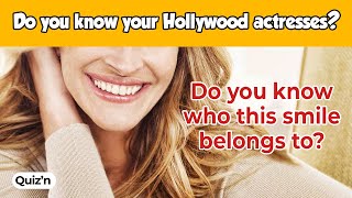 Guess the actress from her smile/lips/chin | Female Actress Quiz Game screenshot 4