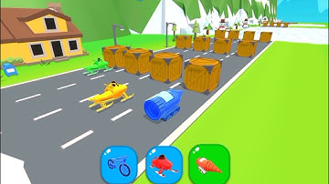 Shape-shifting Game All Levels Gameplay iOS,Android Mobile Walkthrough Part29