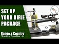 Setting up your air rifle package from range and country