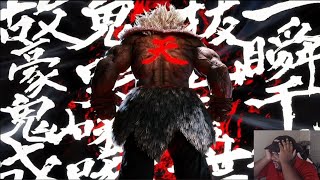 AKUMA STREET FIGHTER 6 GAMEPLAY TRAILER REACTION