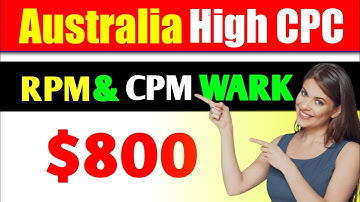 Google advertising | High CPC Keyword in Australia | CPM Wark