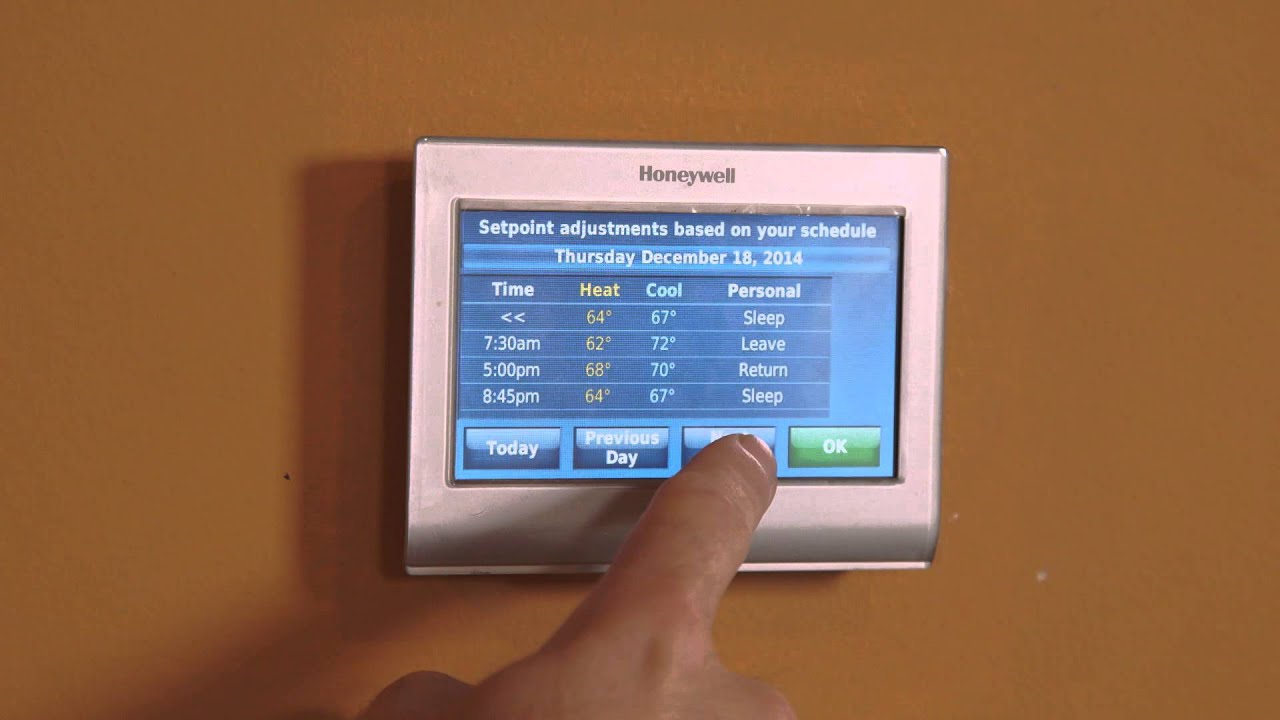 Why have a programmable thermostat? - YouTube