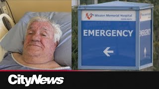 'Find Ed a bed': Senior displaced by Mission fire forced to live in hospital