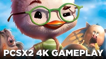 Chicken Little 4K UHD GAMEPLAY PCSX2 PS2 EMULATOR