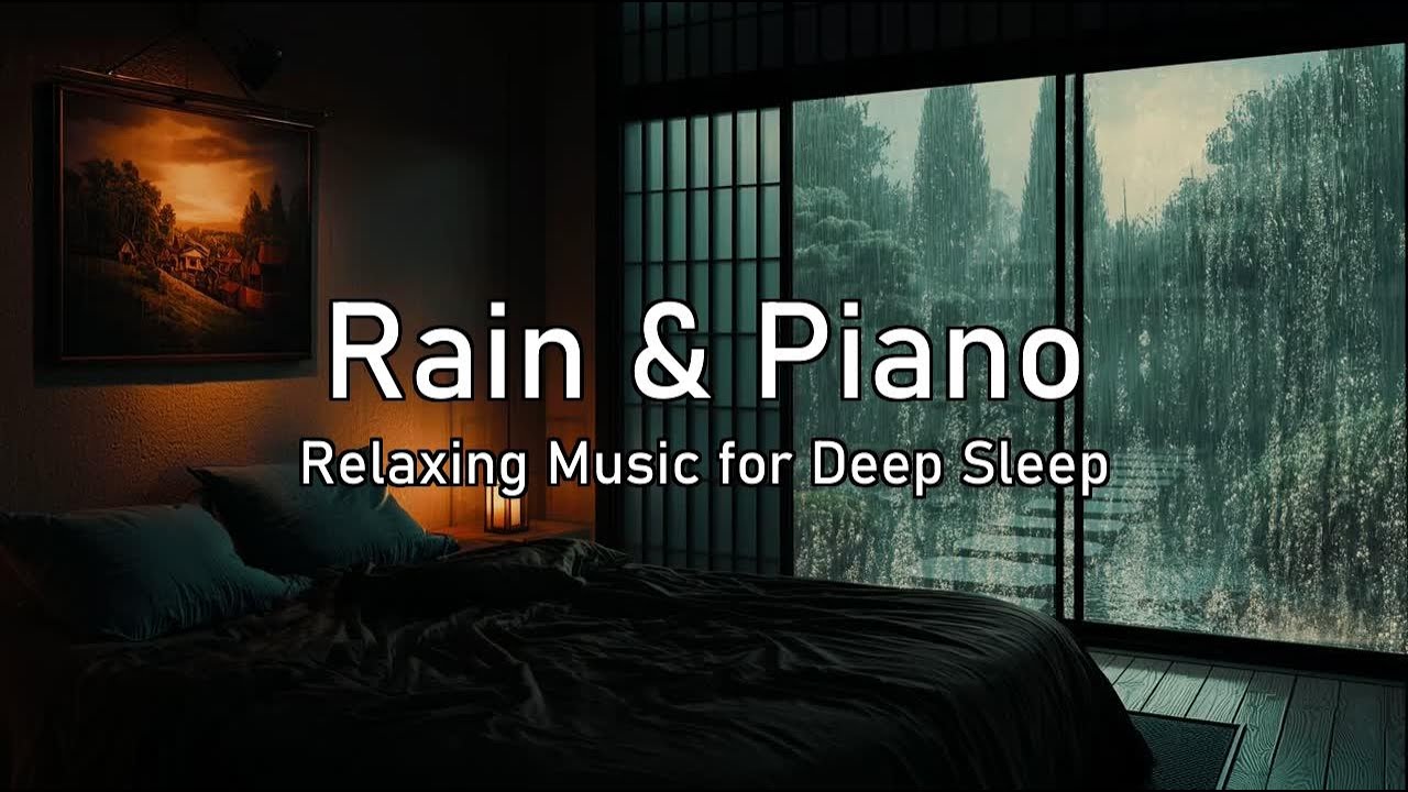 Gentle Rain & Piano for Healing Sleep – Ambient Music for Deep ...