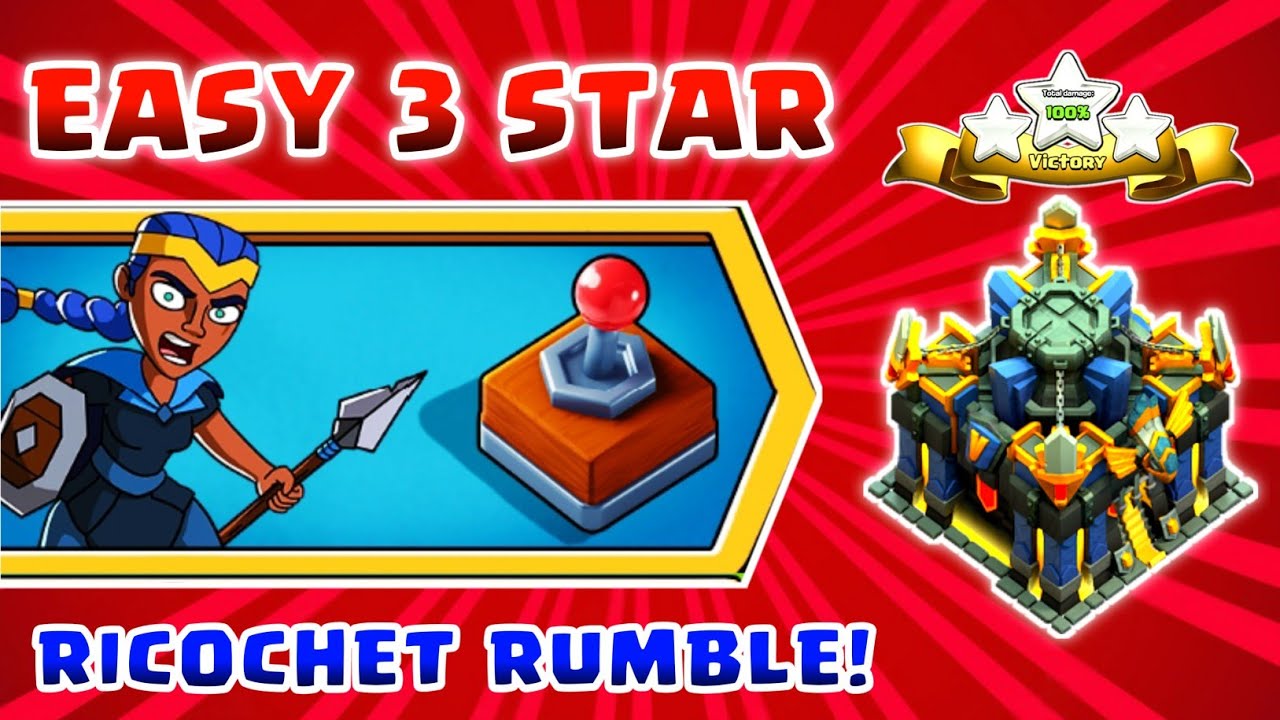 EASY 3 STAR | Ricochet Rumble Challenge Attack! 