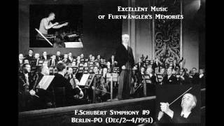 F.Schubert Symphony#9 [ W.Furtwängler Berlin-PO ] (Dec/2~4/1951)