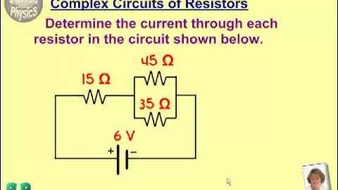 Complex Circuits of Resistors