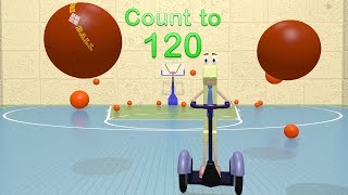 Counting to 120 - First Grade Math Videos for Kids