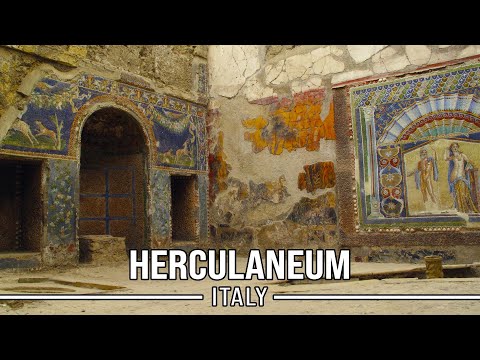 The Ruins and Bodies of Herculaneum - Italy