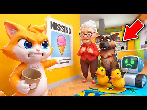 Someone ATE My Ice Cream! 😿 (I Am Cat VR)