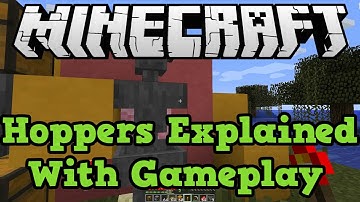 Minecraft Xbox / PS3 / PS4: Hoppers Tutorial (TU19 Features)