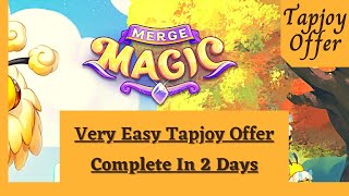 Merge Magic Game || Very Easy Tapjoy Offer || Complete In 2 Days || Full Tutorial screenshot 5