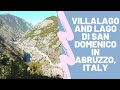 VILLALAGO, ABRUZZO, ITALY. MOUNTAIN LAKE lago di San Domenico. HIKING to SCANNO. Talbot's TRAVELVLOG