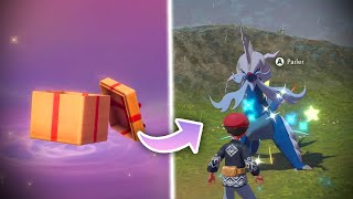 Récupérer un clamiral baron shiny en cadeau (Pokémon Legends arceus)