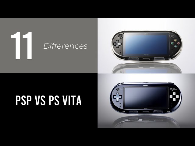 11 Differences: Psp Vs Ps Vita - YouTube